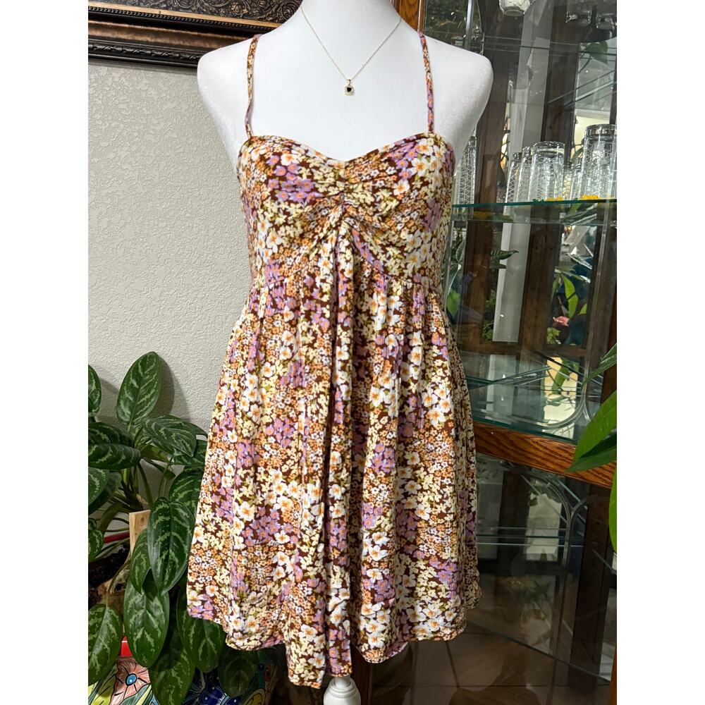 Billabong floral babydoll romper